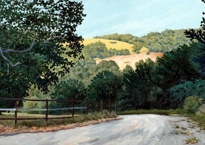 Behind Rancho Arnaz - Oil - 34 x 70