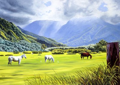 Lumahai Valley  -  Oil  -  42 x 72
