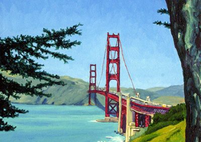 Golden Gate -  Oil  - 16 x 20