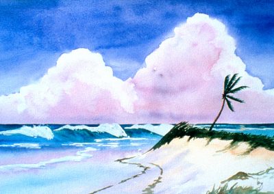 Johnny Key  -  Watercolor  -  16 x 20