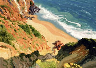 Red Cliffs  -  Oil  -  11 x 14