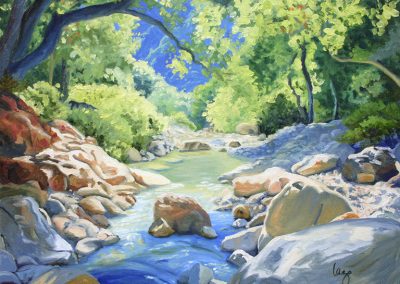 Spring Creek  -  Oil  -  14 x 18