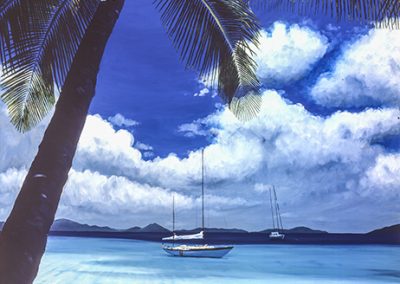 St Thomas  -  Oil  -  30 x 40