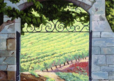 Stone Gate  -  Oil  -  12 x 16