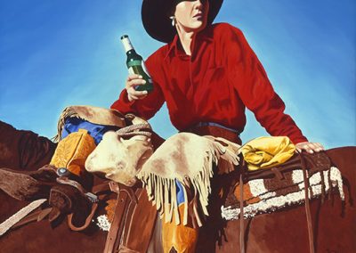 Cowgirl  -  Oil  -  40 x 48